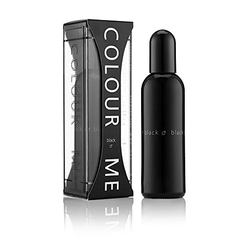 Colour Me Black - Fragrance for Men - 90ml Eau de Parfum, by Milton-Lloyd