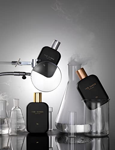 Ted Baker Tonics CU Copper EDT with Bright Citrus Top Notes of Grapefruit and Fresh and Warm Base Notes of Pepper, Cedarwood and Patchouli, Class