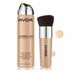 KYDA AirBrush Foundation Spray, Silky Foundation Makeup, High Coverage Smooth Creamy Finish, Lasting Lightweight Breathable, Moisturizing Makeup