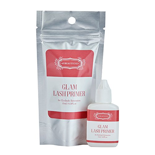 Eyelash Extension Glam Lash Primer 15 ml/Pre-Treatment for Semi Permanent Eyelash/Easily Removes Proteins and Oils/Oil Free/Longer Extension Rete
