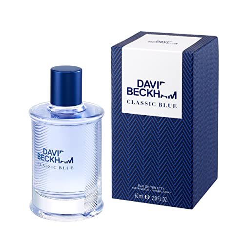 DAVID BECKHAM Classic Blue Eau De Toilette Perfume for Men, 60 ml