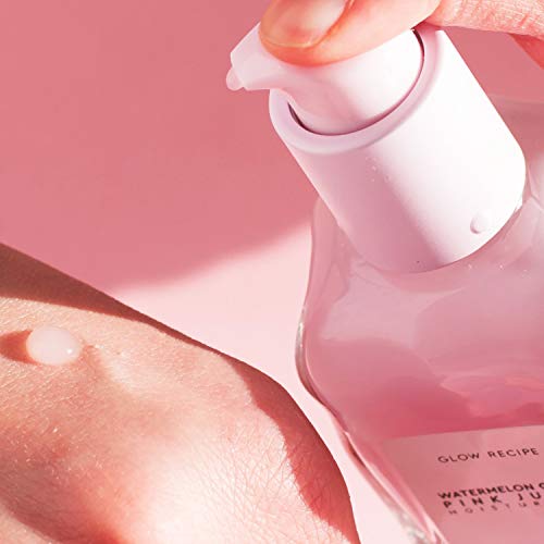 Glow Recipe Watermelon Glow Pink Juice Face Moisturiser - Daily Hydrating Oil-Free Hyaluronic Acid Skin Care with Jasmine for Smooth Skin - Miner