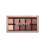 Profusion Cosmetics Mauves 10 Shade Eyeshadow Palette (blendable multi-finish neutrals and dusty rose to plummy hues)