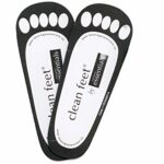 500 x Spray Tan Sticky Feet (250 Pairs) - Black disposable