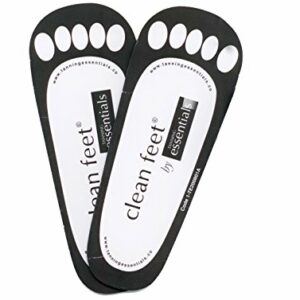 500 x Spray Tan Sticky Feet (250 Pairs) - Black disposable
