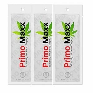 3 SACHETS OF POWER TAN PRIMO MAXX TANNING LOTION