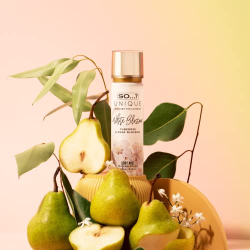 So…? Unique Womens White Blossom Body Mist Fragrance Spray 150ml