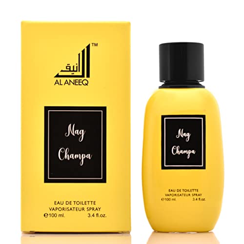 Al Aneeq Nag Champa Single Note Eau de Toilette Perfume Spray EDT (100ml)