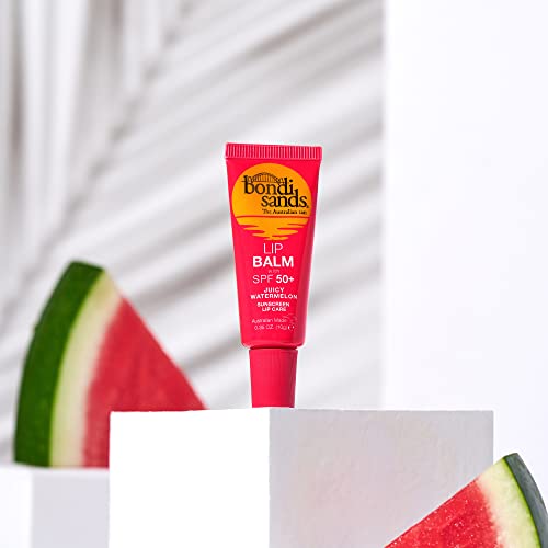 Bondi Sands - Lip Balm SPF 50+ Juicy Watermelon - moisturizing lip balm with SPF 50 for advanced sun protection, 10 g