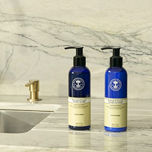 Neal's Yard Remedies Defend and Protect Hand Lotion | Conditions for Beautifully Soft Skin | 185ml