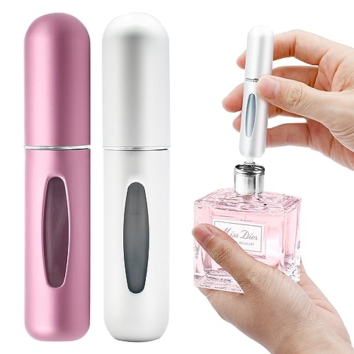 Perfume Atomiser,5ML Perfume Atomiser Refillable Bottles,Travel Perfume Atomiser Refillable,Portable Mini Travel Perfume Atomiser,Empty Spray Bot