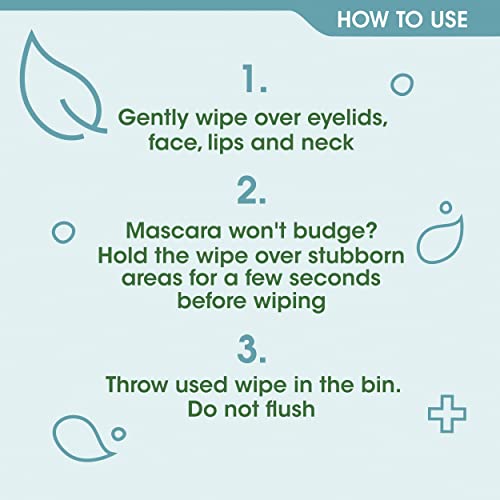 Simple Daily Skin Detox Clear + Matte Biodegradable Wipes with vitamin B3 cleansing make-up remover for oily skin 20 wipes