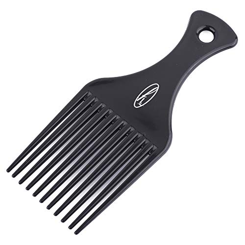 Fine Lines Afro Pick Comb - Premium Plastic Antistatic Afro Hair Comb for Curly or Thick Hair - Heat & Impact Resistant Afro Hair Combs – Afro Hi