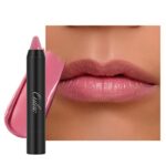 Oulac Light Pink Lipstick - Moisturising Lipstick Tinted Lip Balm for Dry Lips, Hydrating Lip Crayon & Blush - Lip Colour and Cheeks Makeup | 2.4
