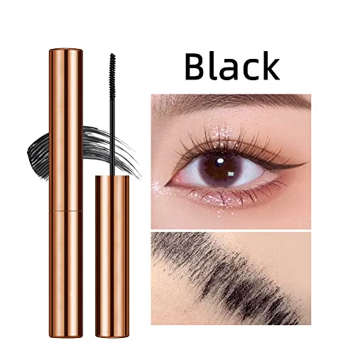 Mini Brush Mascara, For short and sparse eyelashes,Lengthening and Thick, Volume, Long Lasting, Waterproof & Smudge-Proof, All Day Full(1 Pcs)