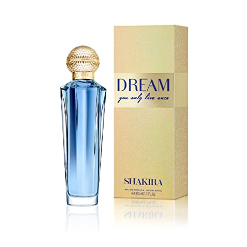Shakira Perfume - Dream by Shakira for Women - Long Lasting - Fresh and Feminine Perfume - Vanilla, Citrus and Floral Notes - Ideal for Day Wear