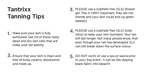 Tantrixx Self Tanning - LUXURY Tanning Mitt | Double Sided | Washable | Moisture Resistant | Stain Free Hands