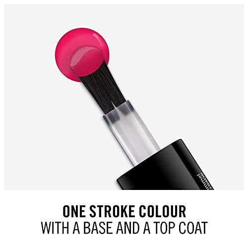 Rimmel London 60 Seconds Super Shine by Rita Ora Nail Polish, 300 Glaston-Berry, 8 ml