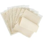 Surflyee Tattoo Skin Practice Blank , Double-sides 8 PCS Tattooing Practice Skin for Needle Machine Beginners and Experienced Artists