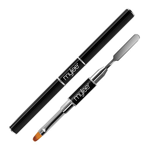 Mylee Polymer Gel Dual-Ended Tool – 2 in 1 Brush & Picker for UV / LED Nail Art, Nail Tips & Extensions Builder
