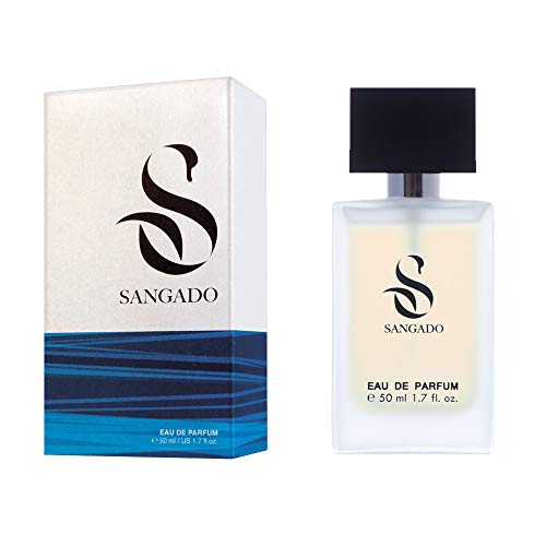 SANGADO The Man in Black Perfume for Men, 8-10 hours long-Lasting, Luxury smelling, Oriental Spicy, Fine French Essences, Extra-Concentrated (Eau