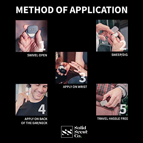 Solid Perfume For Women (8 gm) Luxurious Fragrance Of JUNO - Bergamot, Rose & White Musk, Alcohol Free & Paraben Free, Refillable Travel Pocket P