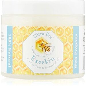 100% Natural Exeskin Balm 200ml - Soothes Dry Sensitive Skin and Dry Itchy Scalp - Also Suitable for People Prone to Eczema Psoriasis, Dermatitis