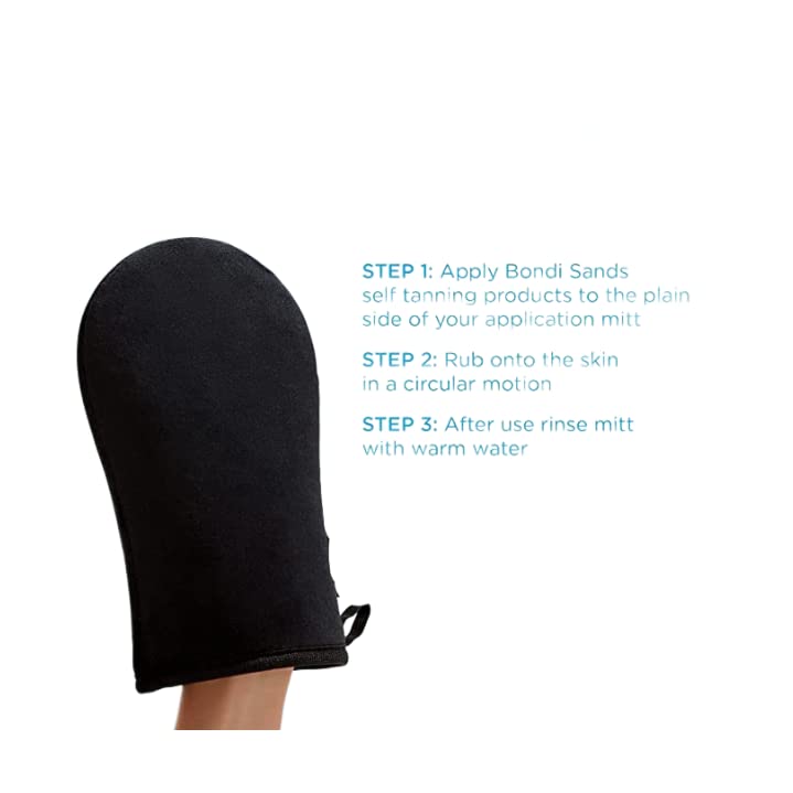 Self-Tanning Application Mitt | Applicator Glove Prevents Stained Hands and Evenly Applies self tanner for a Flawless, Streak-Free Look, Washable
