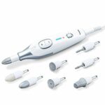 Beurer MP42UK Pedicure and Manicure Set, Electric Nail File with 7 High-Quality Attachments, LED Precision Light, Fast Rotation (2500-4600rpm), U