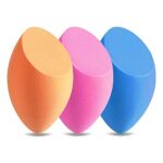 Makeup Sponge, Larbois 3-Pack Beauty Blender Foundation Blending Sponges Non Latex, Professional Beauty Applicator Set for Liquids, Concealer and