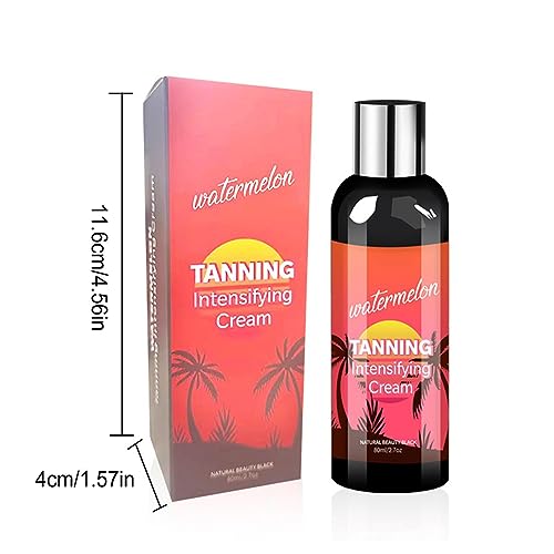 Self Tanning Lotion,Moisturizing Sun Tanning Lotion | Watermelon Flavor Outdoor Sun Tanning Cream For Sunbeds & Outdoor Sun Faster Tanning Toilet