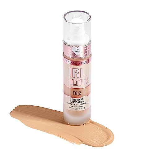 Makeup Revolution, IRL Filter, Longwear, Foundation, F0.1, 23ml