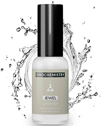 Pheromones to Attract Men for Women (Jewel) - Elegant, Ultra Strength Organic Fragrance Body Perfume (1 Fl. Oz)(Human Grade Pheromones to Attract