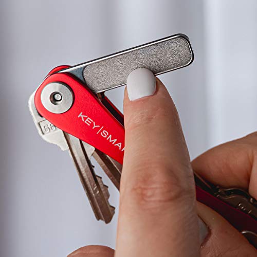 KeySmart NanoFile - 2-in-1 Nail File and Mirror Accessory