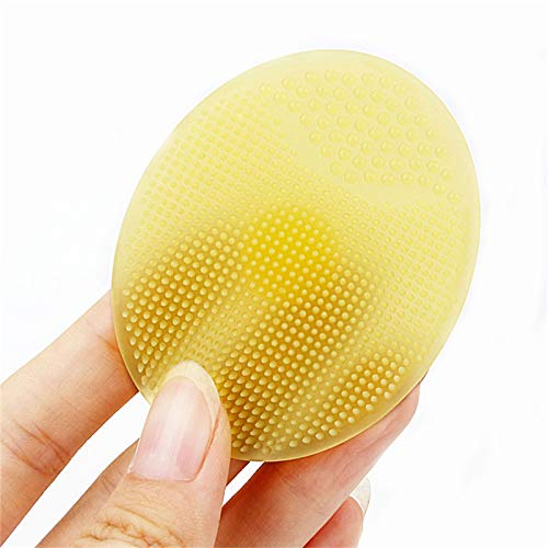4 Pcs Silicone Facial Cleansing Brush, Face Scrubber Face Massager Brush for Pore Blackhead Removing Exfoliating-Unique Makeup Tool for Girl Sist