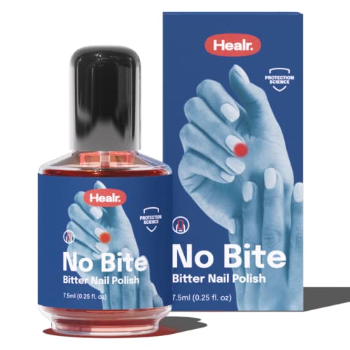 Healr Bitter Nail Polish - Ideal Stop Biting Nails Polish: Nail Biting Prevention for Adults & Kids, Also A Thumb Sucking Prevention for Children