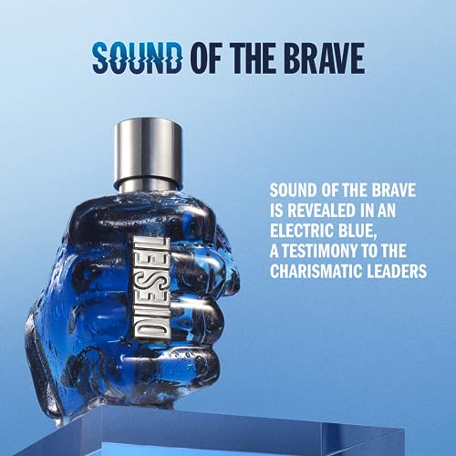 Diesel Sound Of The Brave, Eau de Toilette Aftershave, Perfume For Men, Fresh and Spicy Fragrance