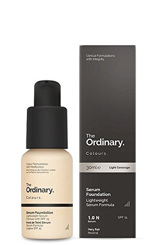 The Ordinary Serum Foundation SPF 15 Lightweight Pigment 1.2Y Light Yellow Undertones 30ml