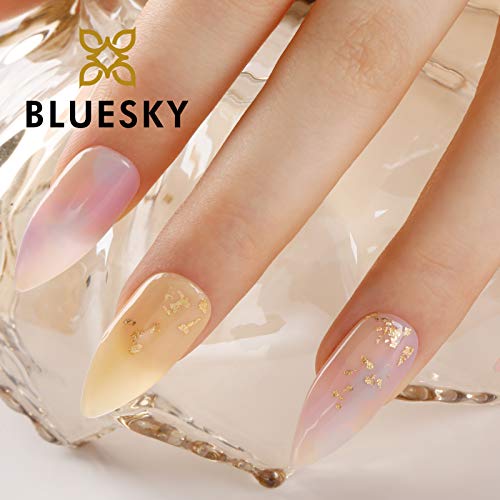 Bluesky Gel Nail Polish, Dolly Mixture Pastel 03, Light Pink, Pastel, Long Lasting, Chip Resistant, 10 ml (Requires Drying Under UV LED Lamp)