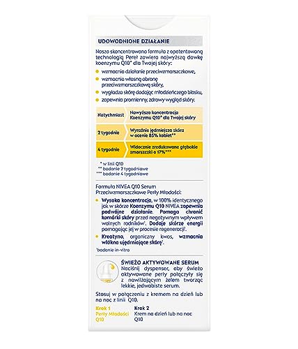 Nivea Q10 Serum Pearls Antiwrinkle Serum Boost 30ml