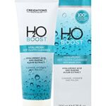 Creightons H2O Boost Hyaluronic Hot Cloth Cleanser (200ml) - Cleanse, Hydrate & Polish. With Hyaluronic Acid & Marine Algae Extract. Evens Skin T