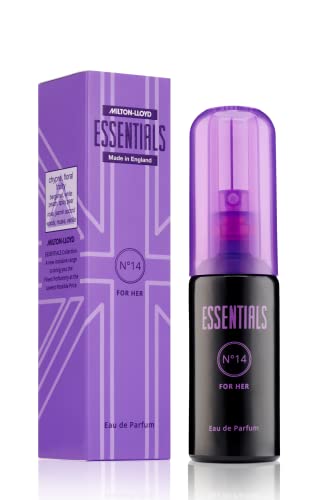 MILTON-LLOYD ESSENTIALS No 14 Perfume for Women. 50ml Eau de Parfum. Luxury Fragrance - Ladies Perfume, Long Lasting Womens Perfumes by Milton-Ll