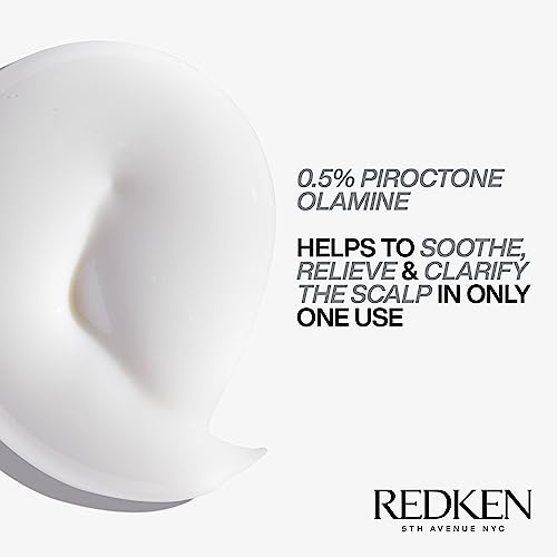 REDKEN Dandruff Control Shampoo, Lavender Oil, Soothes Itchy & Flaky Skin, Scalp Relief, 250 ml