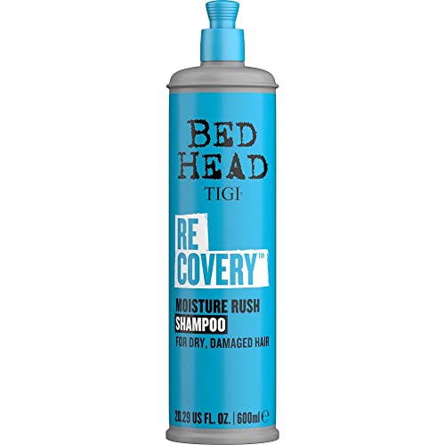 Bed Head by TIGI - Recovery Moisturising Shampoo - Ideal for Dry Damaged Hair - Hair Repair - 600ml