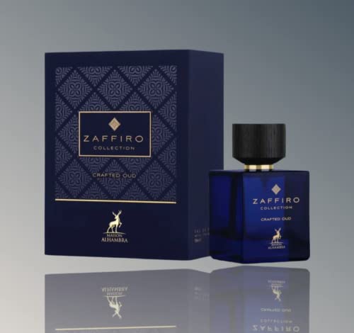 Crafted Oud (Zaffiro Collection) | Eau De Parfum 100ml | By Maison Alhambra