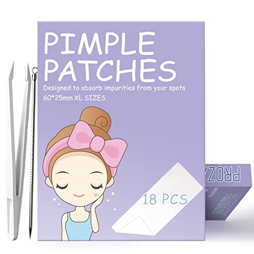 252pcs Day and Night Spot Patches, Translucent Hydrocolloid Spot Stickers for Facial Pimple, Effective Reduce Blemishes and Spots Cover Fit for A