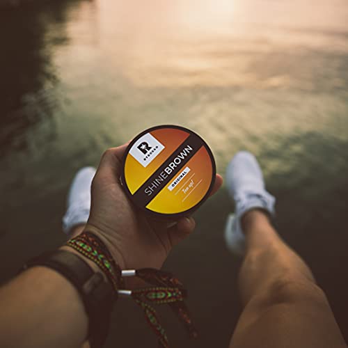 Byrokko SHINE BROWN Premium Tanning Accelerator Cream x 190ml Sunbed or Outdoor Sun Use Tan Up! & ALOE VERA Soothing Aftersun Gel Moisturiser x 2