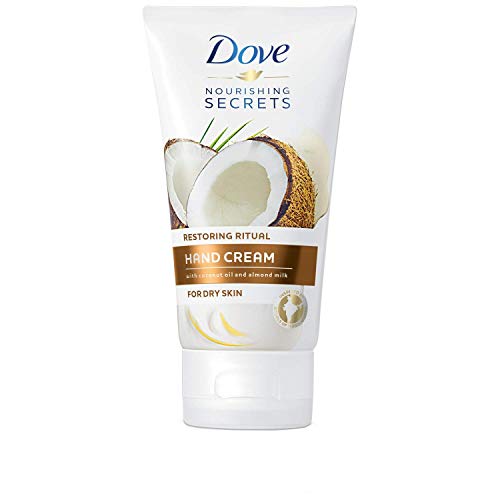 Dove Nourishing Secrets Coconut Oil & Almond Milk Hand Cream for Dry Skin 6x75ml