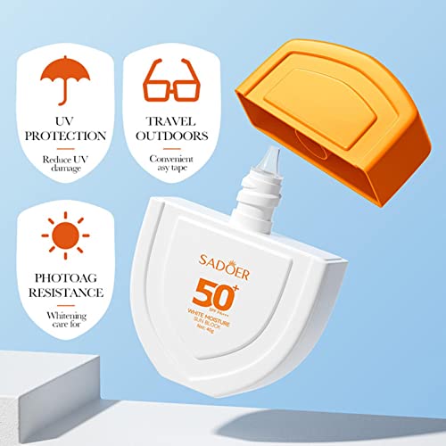 Sun Screen | Natural Spf 50 Sunscreen Lotion,40g Water Resistant and Reef Friendly Broad Spectrum Moisturizing Uva/uvb Sunscreen Ohicki