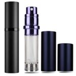 Perfume Atomiser Spray Bottle, Travelofo Mini Perfume Bottles, Travel Perfume Bottle Refillable Spray, 5ml Leak Proof Perfume Dispenser Atomisers